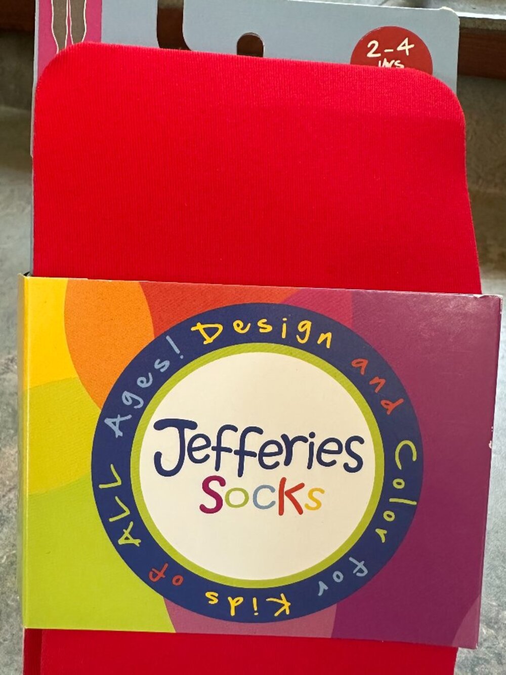 NIP Jefferies Socks 1445 Microfiber Tights Red Holiday Costume NOS